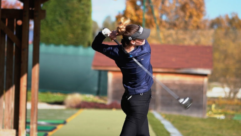 Interview Ariane Klotz joueuse de golf haut niveau